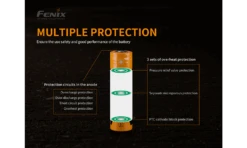 Fenix ARB-L21-5000U Rechargeable 21700 Battery 9 Fenix ARB-L21-5000U Rechargeable 21700 Battery -Fenix Shop 21700 PTC protection 46603