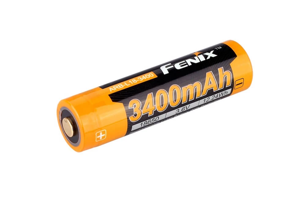 Fenix ARB-L18-3400mAh Rechargeable 18650 Battery 1 Fenix ARB-L18-3400mAh Rechargeable 18650 Battery