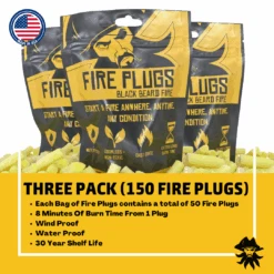 Fire Plugs - Fire Starter Tinder 13 Fire Plugs - Fire Starter Tinder -Fenix Shop 3packpllug