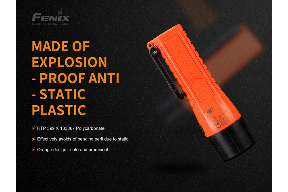 Fenix WF11E Intrinsically Safe Flashlight 9 Fenix WF11E Intrinsically Safe Flashlight - Image 9