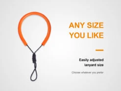 Fenix ALL-01 Soft Flashlight Lanyard -Fenix Shop ALL 01 Fenix Flashlight Lanyard size