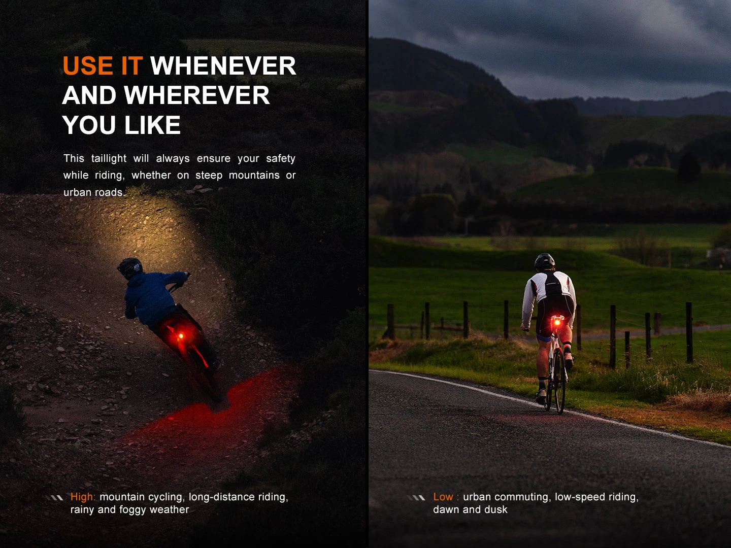 Fenix BC06R Smart-Brake Bicycle Taillight 9 Fenix BC06R Smart-Brake Bicycle Taillight - Image 9