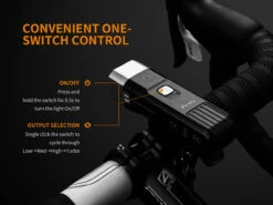 Fenix BC25R LED Bike Light -Fenix Shop BC25RA E8 97642