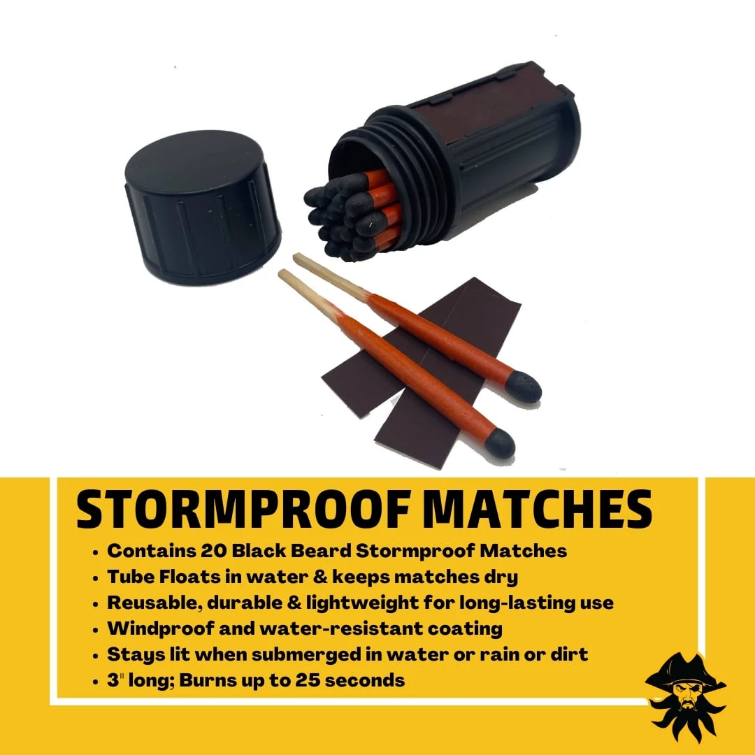 Stormproof Fire Matches 1 Stormproof Fire Matches
