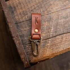 High Quality Handmade Leather Belt Key Loop -Fenix Shop DSC07193