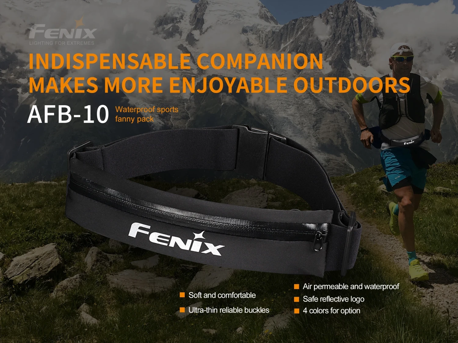 Fenix AFB-10 Waterproof Sports Waist Pack 2 Fenix AFB-10 Waterproof Sports Waist Pack - Image 2