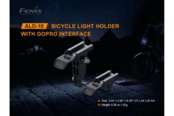 Fenix ALD-10 Bike Light Holder With GoPro Interface -Fenix Shop Fenix ALD 10 Bike Mount gopro