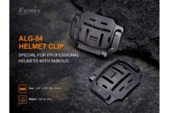 Fenix ALG-04 Headlamp Clip -Fenix Shop Fenix ALG 04 Helmet Clip main