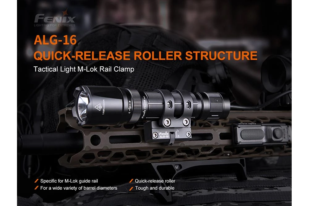 Fenix ALG-16 Tactical Light M-Lok Rail Mount 2 Fenix ALG-16 Tactical Light M-Lok Rail Mount - Image 2
