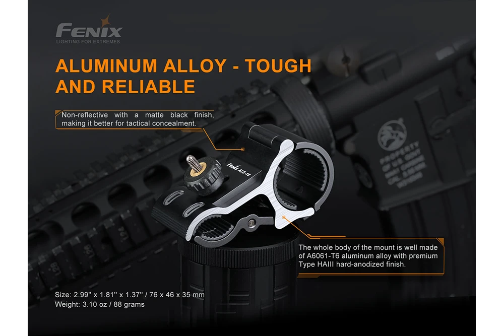 Fenix ALG-18 Flashlight Barrel Mount 5 Fenix ALG-18 Flashlight Barrel Mount - Image 5