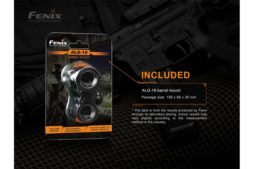 Fenix ALG-18 Flashlight Barrel Mount 6 Fenix ALG-18 Flashlight Barrel Mount - Image 6