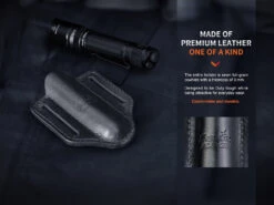 Fenix ALP-20 Open-Top Leather Flashlight Duty Holster 15 Fenix ALP-20 Open-Top Leather Flashlight Duty Holster -Fenix Shop Fenix ALP 20 Flashlight Holster leather