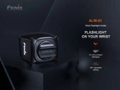 Fenix ALW-01 Wrist Flashlight Holster -Fenix Shop Fenix ALW 01 Wrist Flashlight Holster main