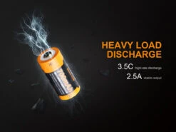 Fenix ARB-L16-700UP USB Rechargeable 16340 Battery 14 Fenix ARB-L16-700UP USB Rechargeable 16340 Battery -Fenix Shop Fenix ARB L16 700UP battery discharge