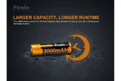Fenix ARB-L18-3000P Rechargeable Li-ion Battery 15 Fenix ARB-L18-3000P Rechargeable Li-ion Battery -Fenix Shop Fenix ARB L18 3000P rechargeable battery runtime