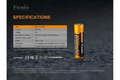 Fenix ARB-L18-3000P Rechargeable Li-ion Battery 13 Fenix ARB-L18-3000P Rechargeable Li-ion Battery -Fenix Shop Fenix ARB L18 3000P rechargeable battery specifications