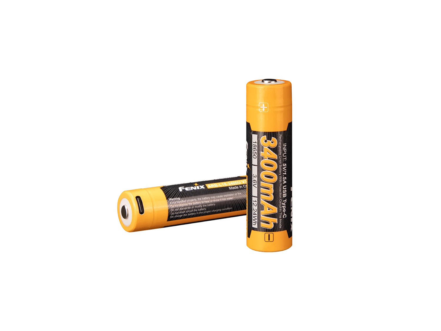 Fenix ARB-L18-3400U V3 USB-C Rechargeable 18650 Battery 1 Fenix ARB-L18-3400U V3 USB-C Rechargeable 18650 Battery