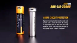 Fenix ARB-L18-3500U USB Rechargeable Li-ion 18650 Battery 13 Fenix ARB-L18-3500U USB Rechargeable Li-ion 18650 Battery -Fenix Shop Fenix ARB L18 3500U rechargeable battery short circuit protection