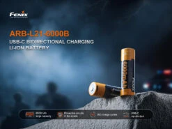 Fenix ARB-L21-6000B Rechargeable Powerbank Battery -Fenix Shop Fenix ARB L21 6000B battery bidirectional charge