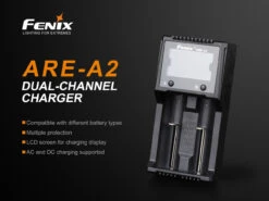 Fenix ARE-A2 Dual Channel Battery Smart Charger 11 Fenix ARE-A2 Dual Channel Battery Smart Charger -Fenix Shop Fenix ARE A2 battery charger main
