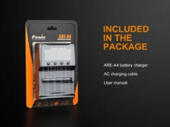 Fenix ARE-A4 Multifunctional Battery Charger 17 Fenix ARE-A4 Multifunctional Battery Charger -Fenix Shop Fenix ARE A4 battery charger package