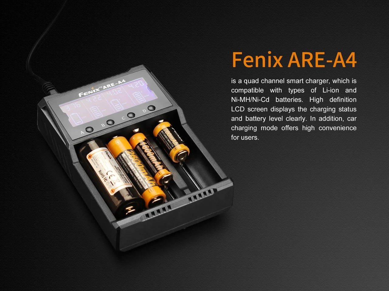 Fenix ARE-A4 Multifunctional Battery Charger 6 Fenix ARE-A4 Multifunctional Battery Charger - Image 6
