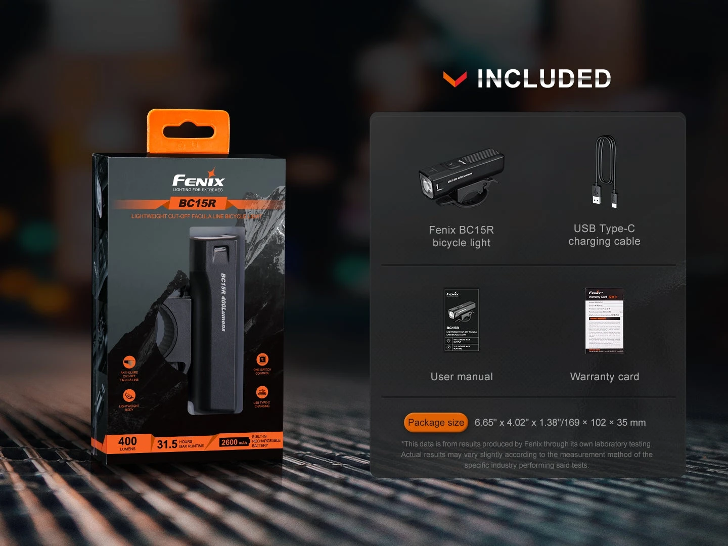 Fenix BC15R Lightweight Rechargeable Bicycle Light 15 Fenix BC15R Lightweight Rechargeable Bicycle Light - Image 15
