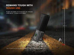 Fenix BC22R High-Performance Road Bike Light -Fenix Shop Fenix BC22R Bike Light drop test