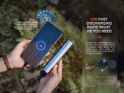 Fenix Shop -Fenix Shop Fenix E CP Powerbank Flashlight discharge