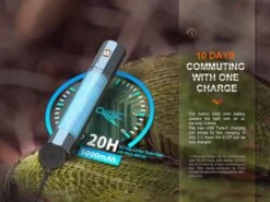 Fenix E-CP 1600-lumen LED Flashlight/Powerbank 22 Fenix E-CP 1600-lumen LED Flashlight/Powerbank -Fenix Shop Fenix E CP Powerbank Flashlight runtime