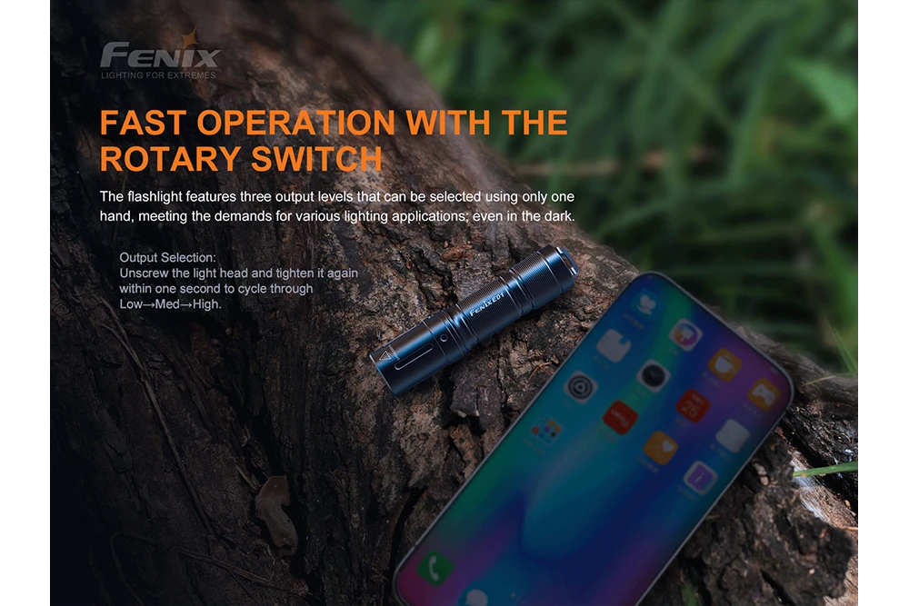 Fenix E01 V2.0 AAA LED Flashlight 15 Fenix E01 V2.0 AAA LED Flashlight - Image 15