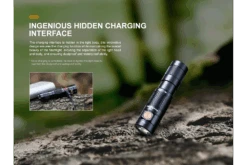 Fenix E09R Rechargeable High-Output Flashlight - 600 Lumens -Fenix Shop Fenix E09R rechargeable flashlight charging
