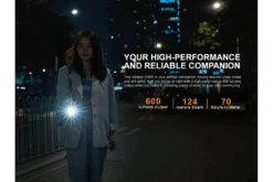 Fenix E09R Rechargeable High-Output Flashlight - 600 Lumens -Fenix Shop Fenix E09R rechargeable flashlight companion