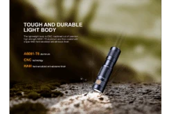 Fenix E09R Rechargeable High-Output Flashlight - 600 Lumens -Fenix Shop Fenix E09R rechargeable flashlight durable