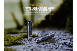 Fenix E09R Rechargeable High-Output Flashlight - 600 Lumens -Fenix Shop Fenix E09R rechargeable flashlight output
