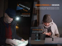 Fenix E12 V3 Pocket EDC AA Flashlight -Fenix Shop Fenix E12 V3 EDC flashlight clip