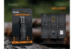 Fenix E20 V2.0 EDC Flashlight - 350 Lumens 29 Fenix E20 V2.0 EDC Flashlight - 350 Lumens -Fenix Shop Fenix E20 V2 EDC Flashlight package