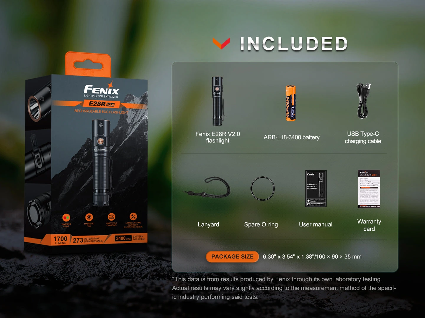 Fenix E28R V2 Rechargeable EDC Flashlight 17 Fenix E28R V2 Rechargeable EDC Flashlight - Image 17