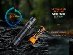 Fenix E35R High-Performance Rechargeable LED Flashlight 30 Fenix E35R High-Performance Rechargeable LED Flashlight -Fenix Shop Fenix E35R high performance rechargeable LED flashlight runtime