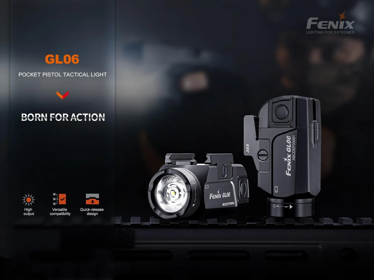 Fenix GL06 Pocket Pistol Tactical LED Light - 600 Lumens 3 Fenix GL06 Pocket Pistol Tactical LED Light - 600 Lumens - Image 3
