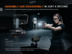 Fenix GL07 Quick Release Weapon Light 26 Fenix GL07 Quick Release Weapon Light -Fenix Shop Fenix GL07 flashlight assembly