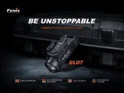 Fenix GL07 Quick Release Weapon Light 22 Fenix GL07 Quick Release Weapon Light -Fenix Shop Fenix GL07 flashlight output