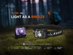Fenix HL12R V2 Ultralight Outdoor Rechargeable Headlamp 22 Fenix HL12R V2 Ultralight Outdoor Rechargeable Headlamp -Fenix Shop Fenix HL12R V2 Headlamp main image