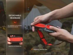 Fenix HL16 Lightweight Outdoor Hiking LED Headlamp -Fenix Shop Fenix HL16 lightweight hiking headlamp detach