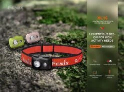 Fenix HL16 Lightweight Outdoor Hiking LED Headlamp -Fenix Shop Fenix HL16 lightweight hiking headlamp main