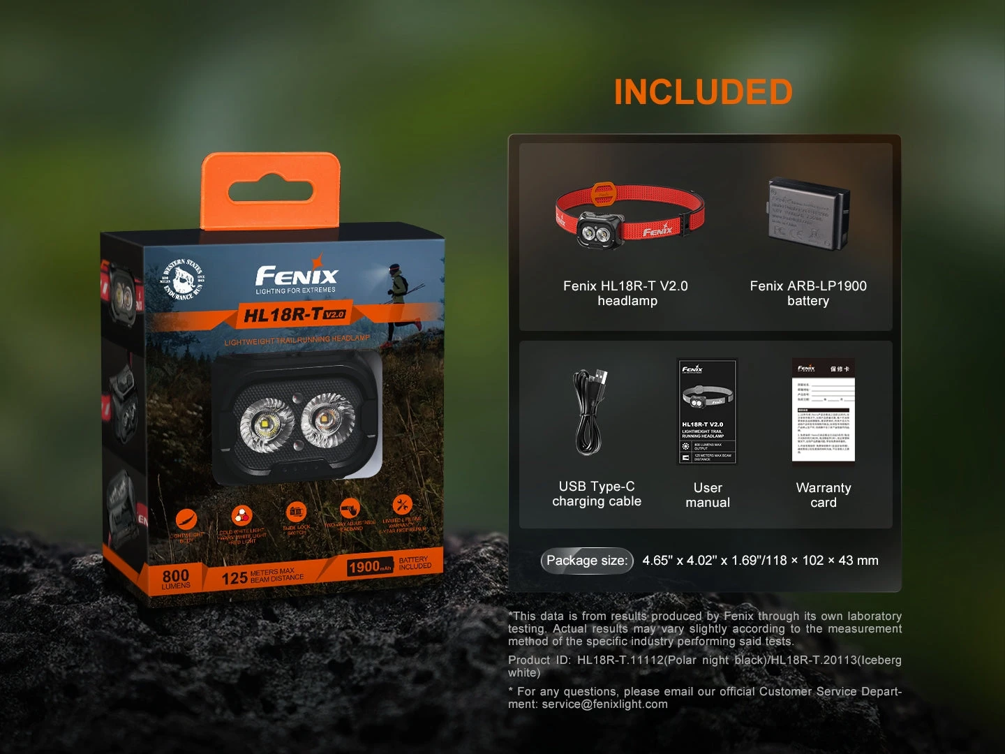 Fenix HL18R-T V2 Lightweight Trail Running Headlamp 18 Fenix HL18R-T V2 Lightweight Trail Running Headlamp - Image 18