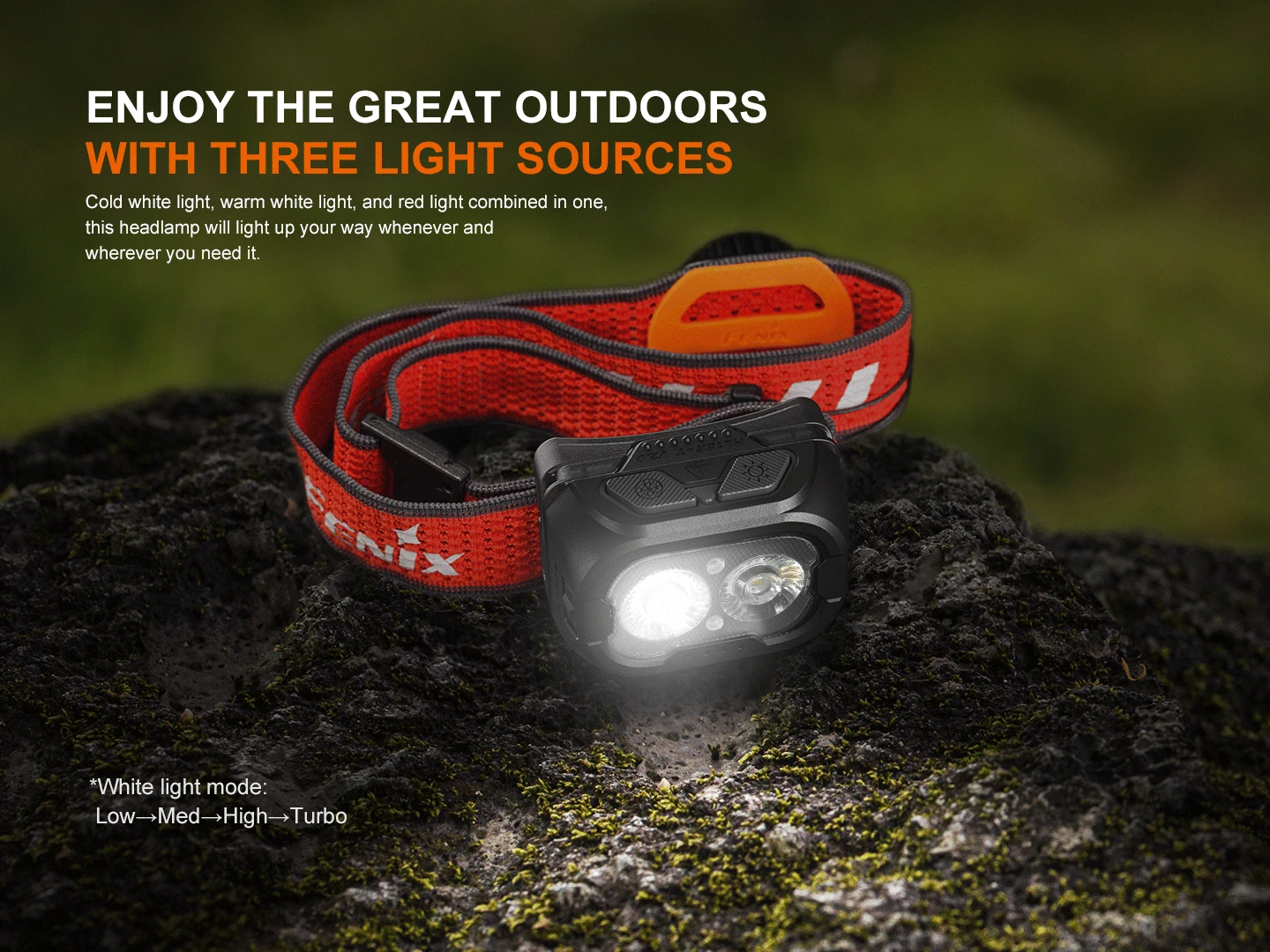Fenix HL18R-T V2 Lightweight Trail Running Headlamp 7 Fenix HL18R-T V2 Lightweight Trail Running Headlamp - Image 7