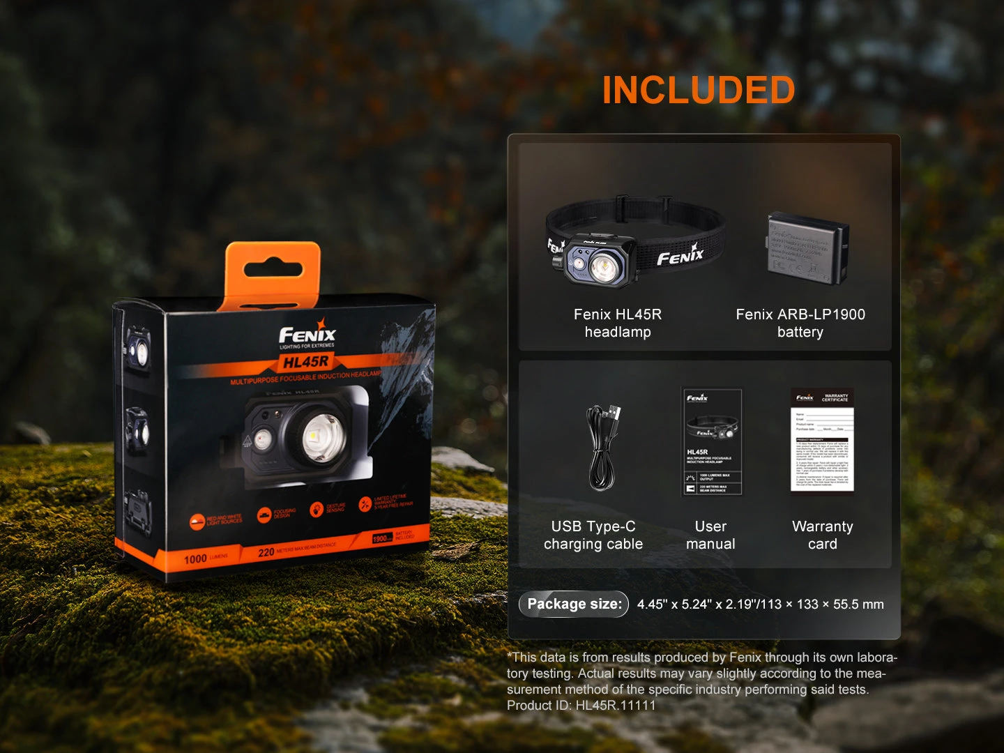 Fenix HL45R Rechargeable Focusing Gesture-Sensing Headlamp 15 Fenix HL45R Rechargeable Focusing Gesture-Sensing Headlamp - Image 15