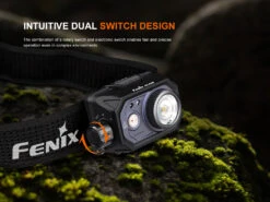 Fenix HL45R Rechargeable Focusing Gesture-Sensing Headlamp 23 Fenix HL45R Rechargeable Focusing Gesture-Sensing Headlamp -Fenix Shop Fenix HL45R headlamp switch