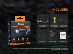 Fenix HM50R V2.0 LED Headlamp - 700 Lumens -Fenix Shop Fenix HM50R V2 LED headlamp accessories